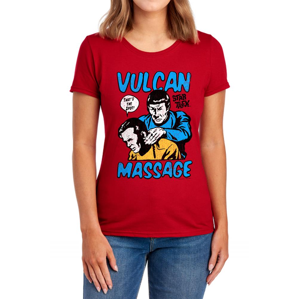 Star Trek Massage Women's 18/1 Cotton Short-Sleeve T-Shirt