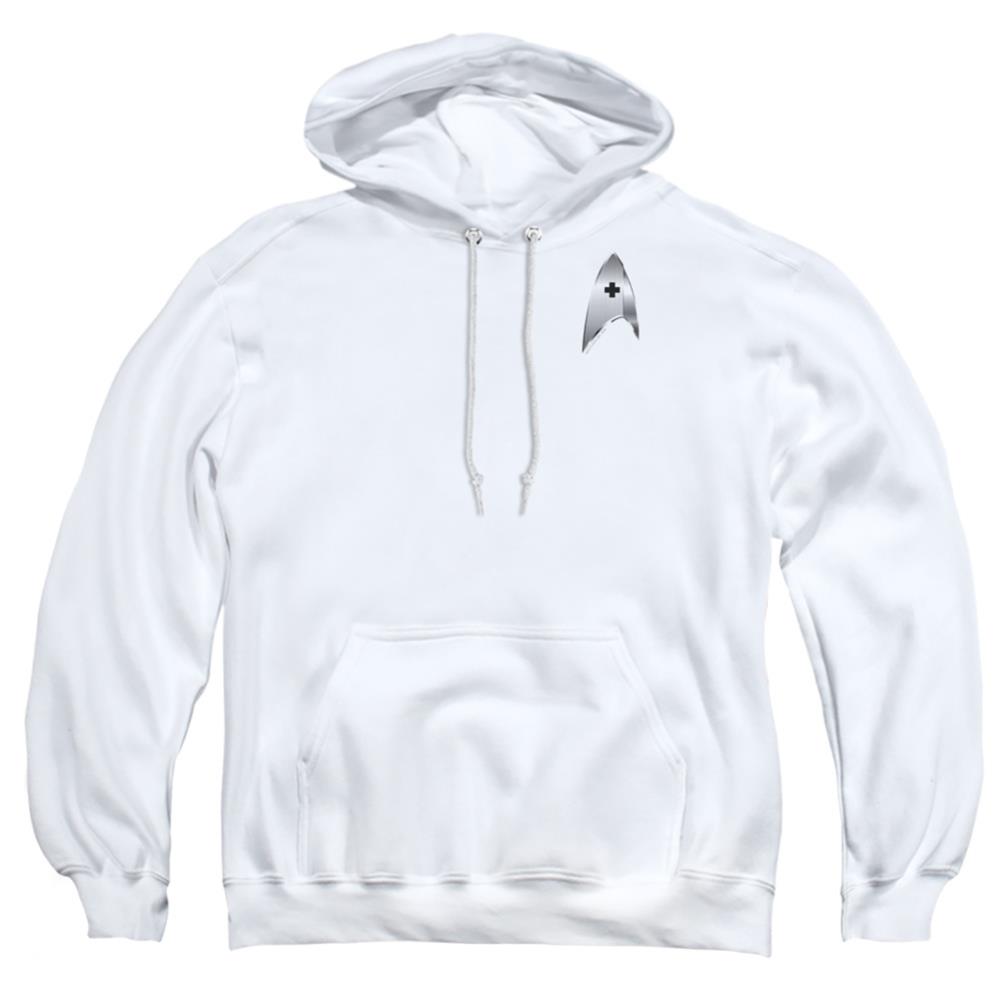 Star Trek Medical Badge Men's Pull-Over 75 25 Poly Hoodie