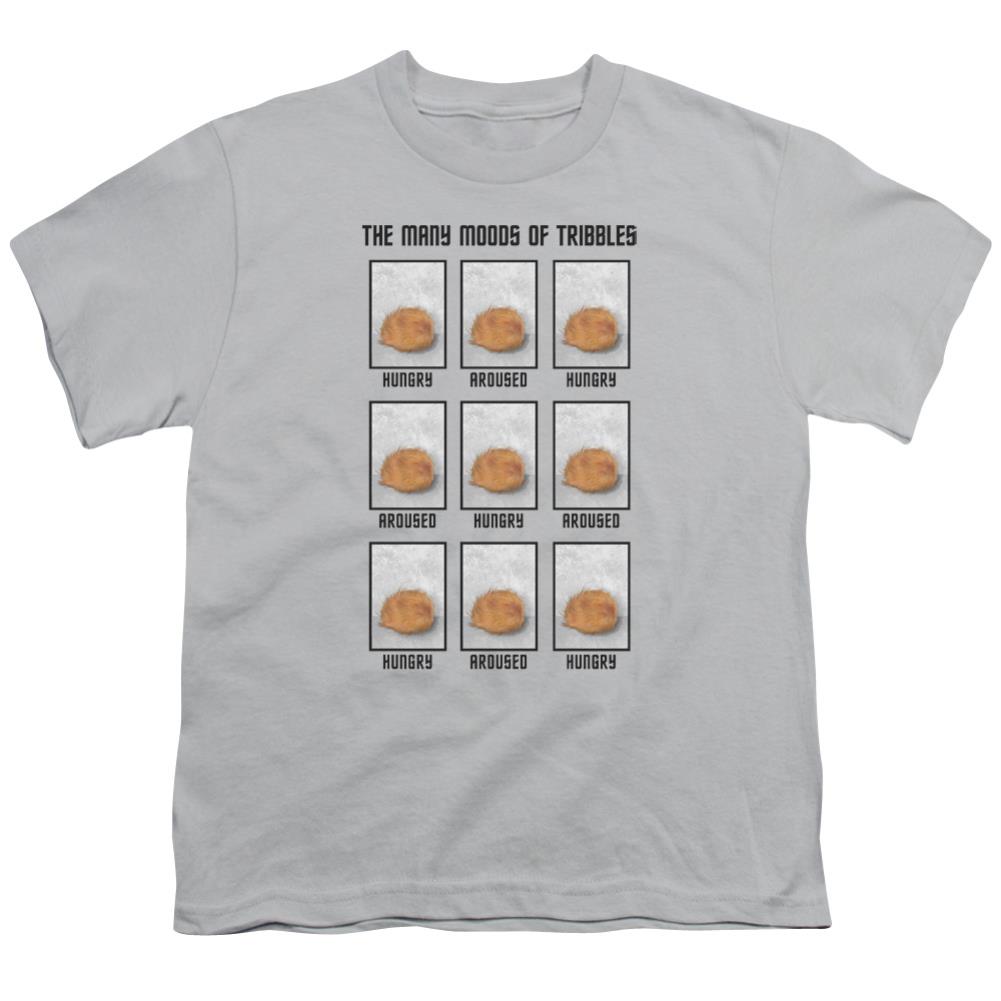 Star Trek Moody Tribbles Youth 18/1 100% Cotton Short-Sleeve T-Shirt