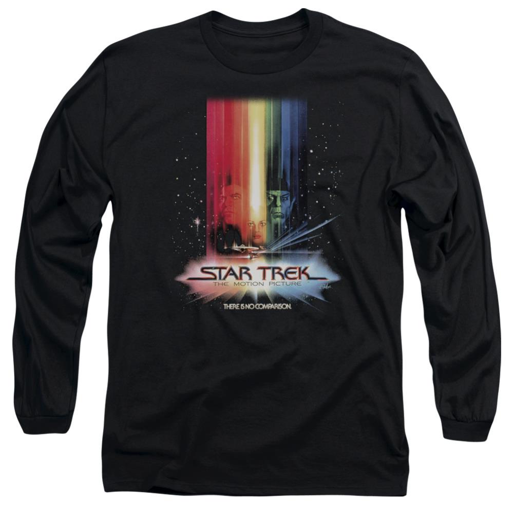 Star Trek Motion Picture Poster Men's 18/1 Cotton Long-Sleeve T-Shirt