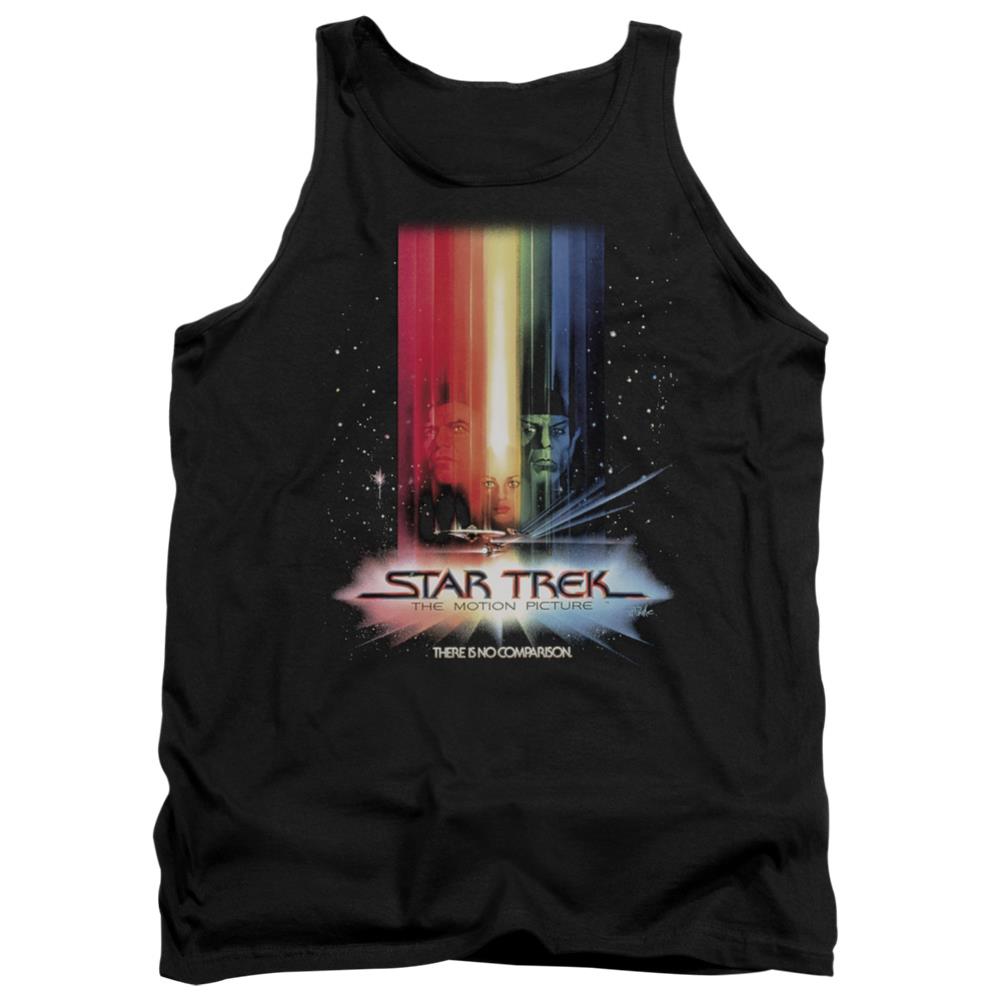 Star Trek Motion Picture Poster Men's 18/1 Cotton Tank Top