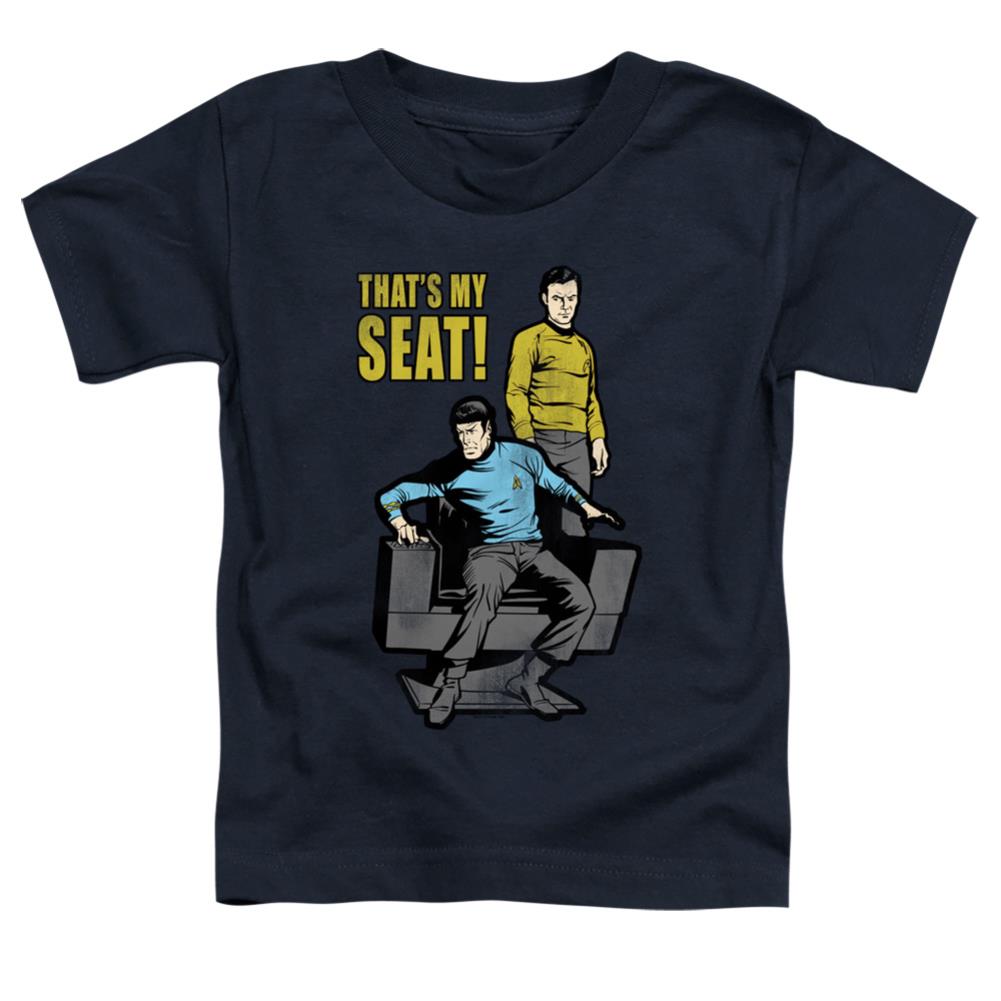 Star Trek My Seat Toddler 18/1 Cotton Short-Sleeve T-Shirt