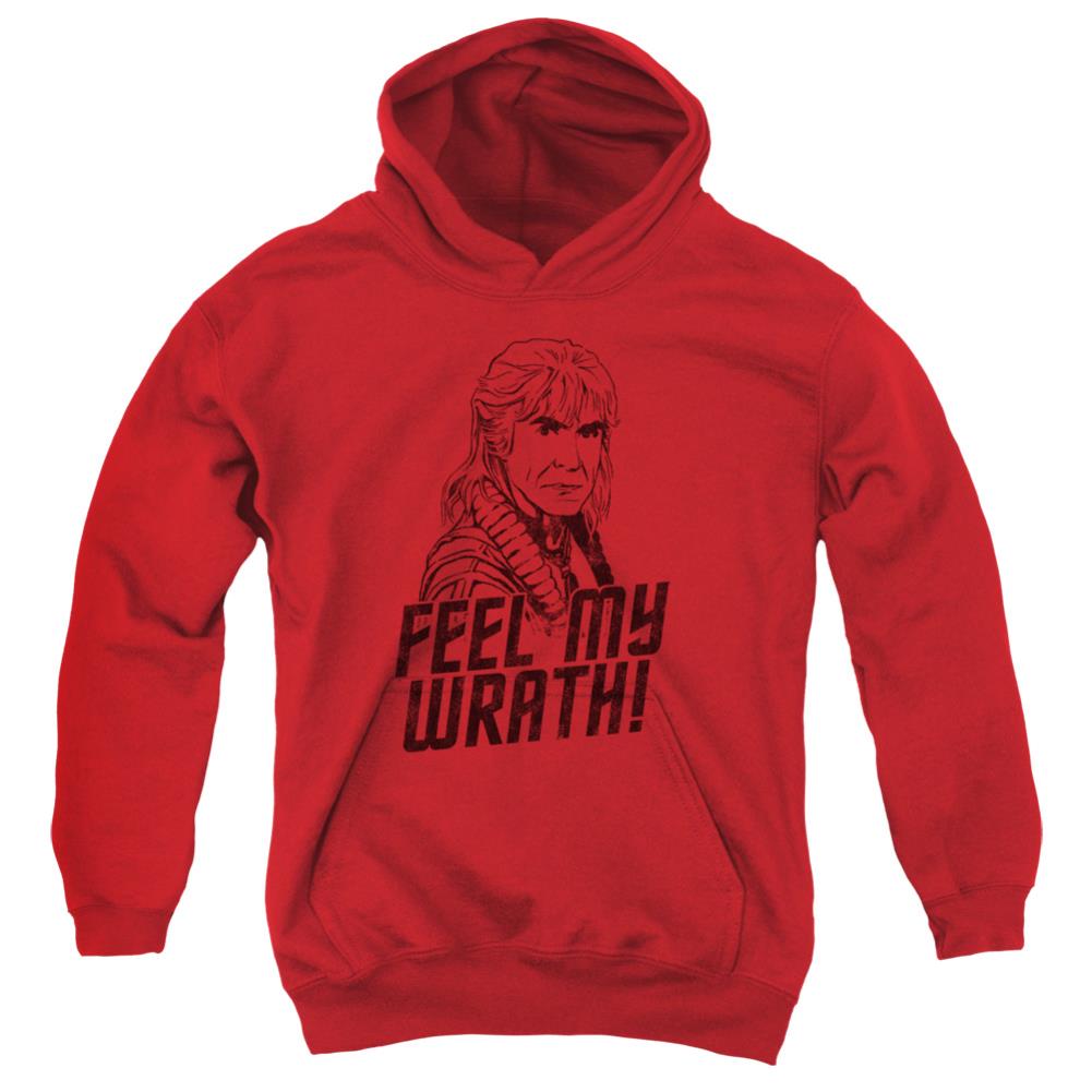 Star Trek My Wrath Youth Cotton Poly Pull-Over Hoodie