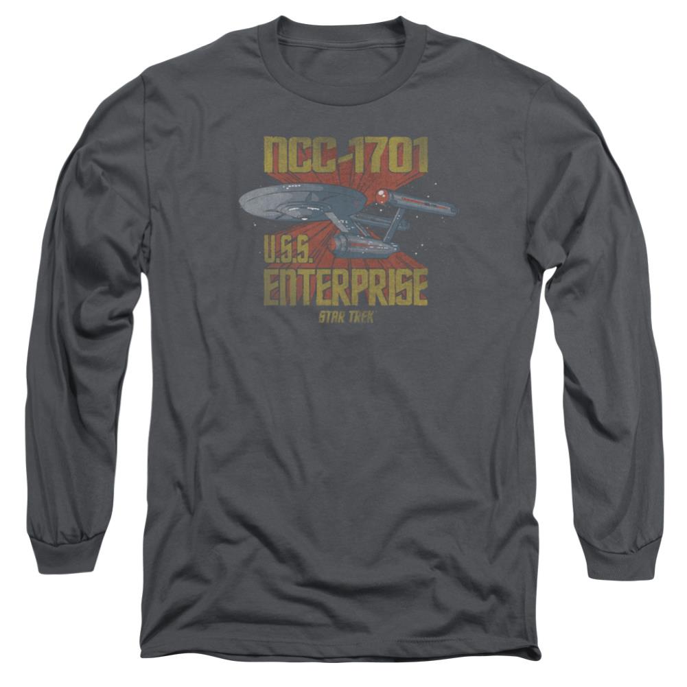 Star Trek NCC-1701 Men's 18/1 Cotton Long-Sleeve T-Shirt