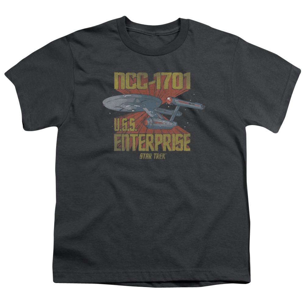 Star Trek NCC-1701 Youth 18/1 100% Cotton Short-Sleeve T-Shirt