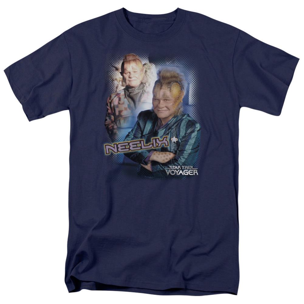 Star Trek Neelix Men's 18/1 Cotton Short-Sleeve T-Shirt