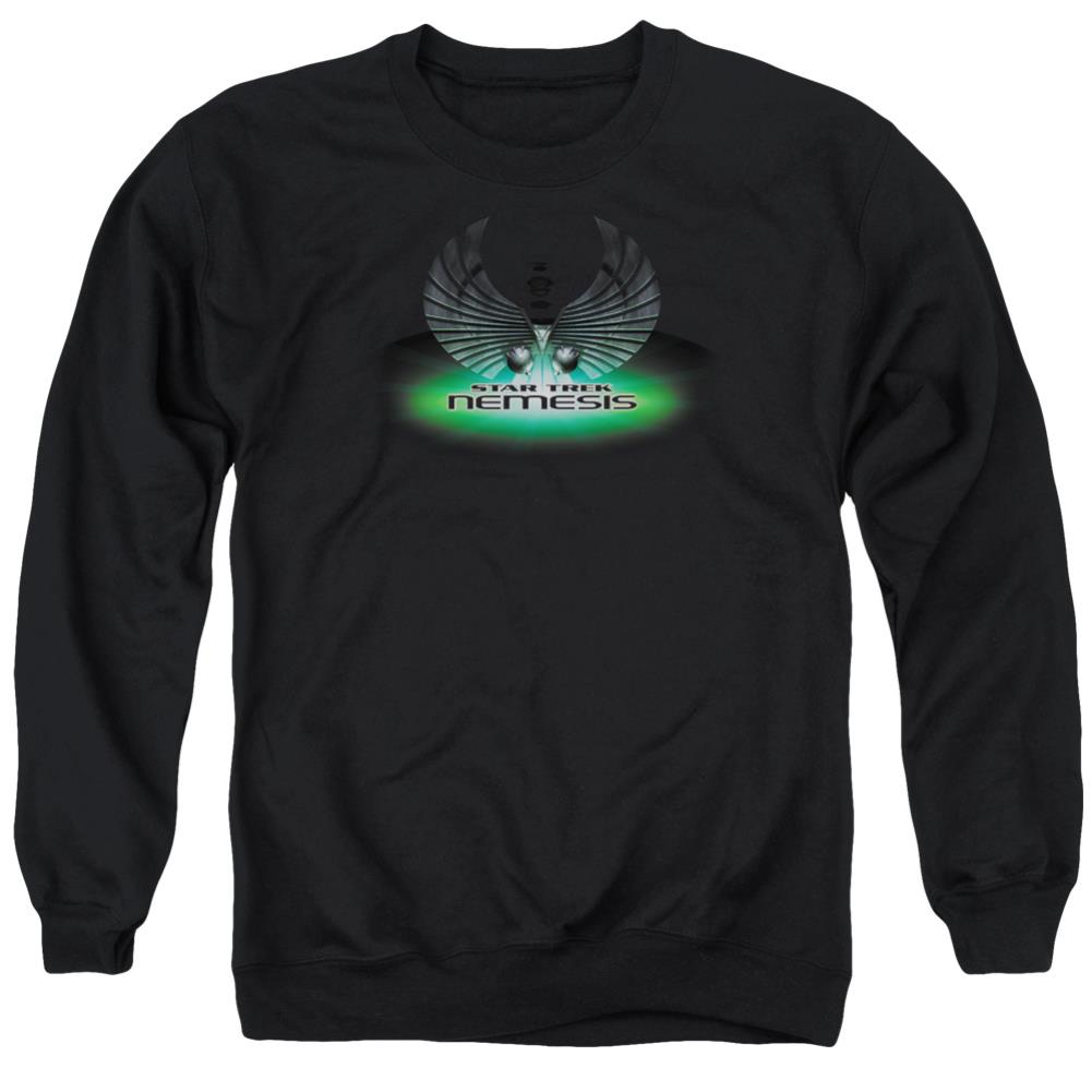 Star Trek Nemesis (Movie) Men's Crewneck 50 50 Poly Long-Sleeve T-Shirt