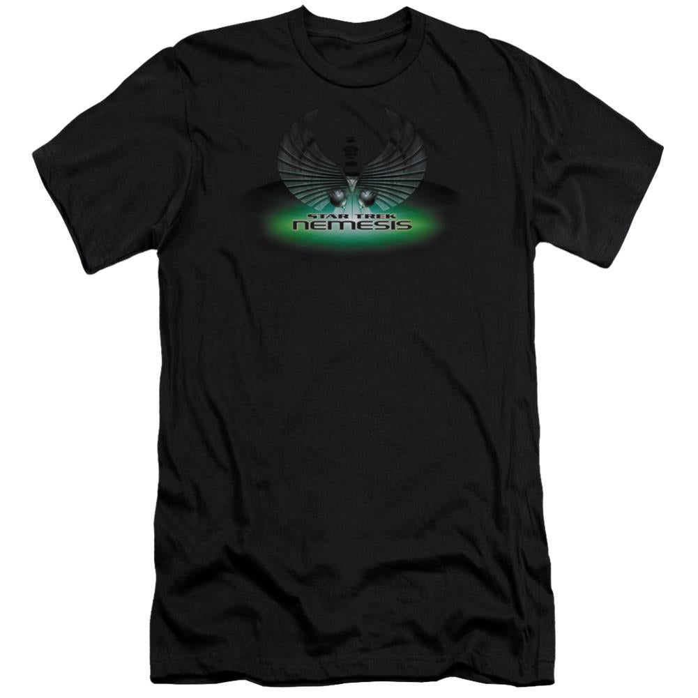 Star Trek Nemesis (Movie) Men's Ultra-Soft 30/1 Cotton Slim Short-Sleeve T-Shirt