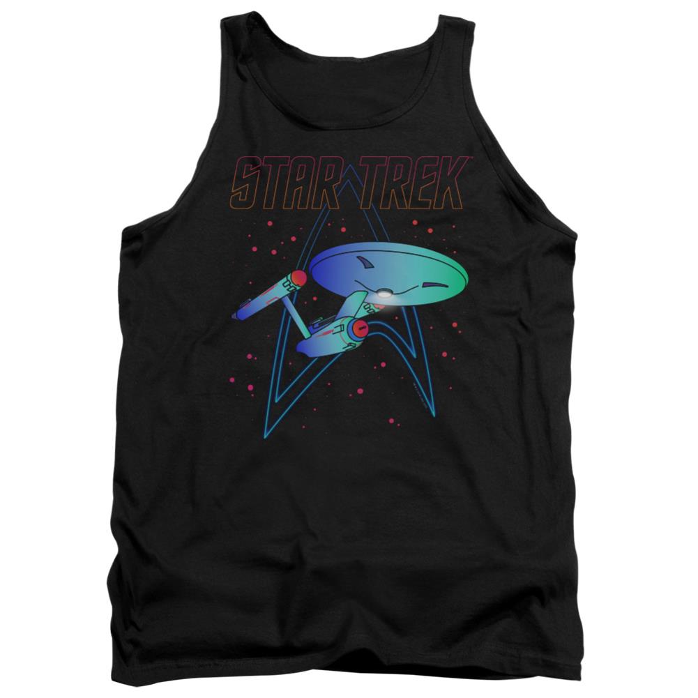 Star Trek Neon Trek Men's 18/1 Cotton Tank Top