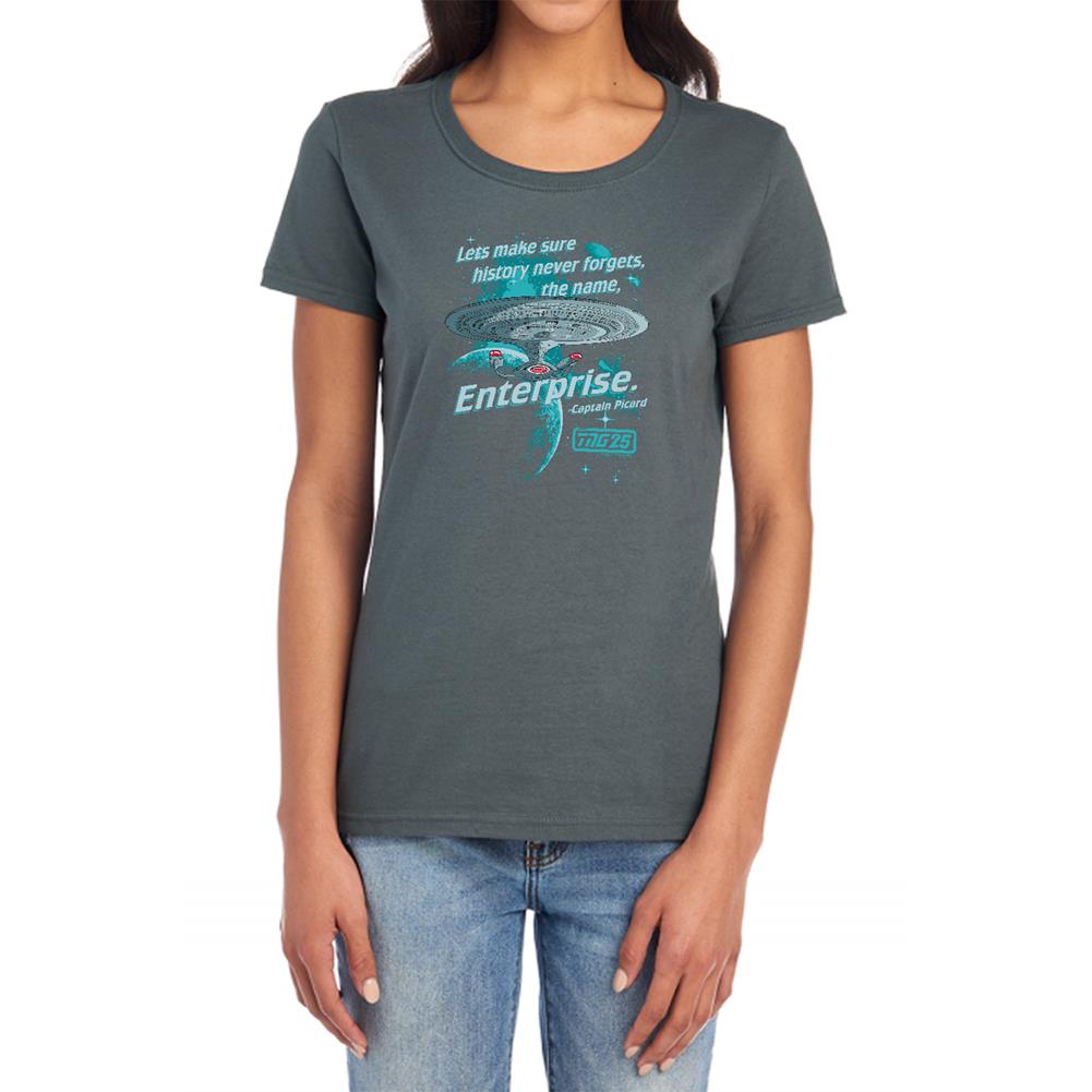 Star Trek Never Forget Women's 18/1 Cotton Short-Sleeve T-Shirt