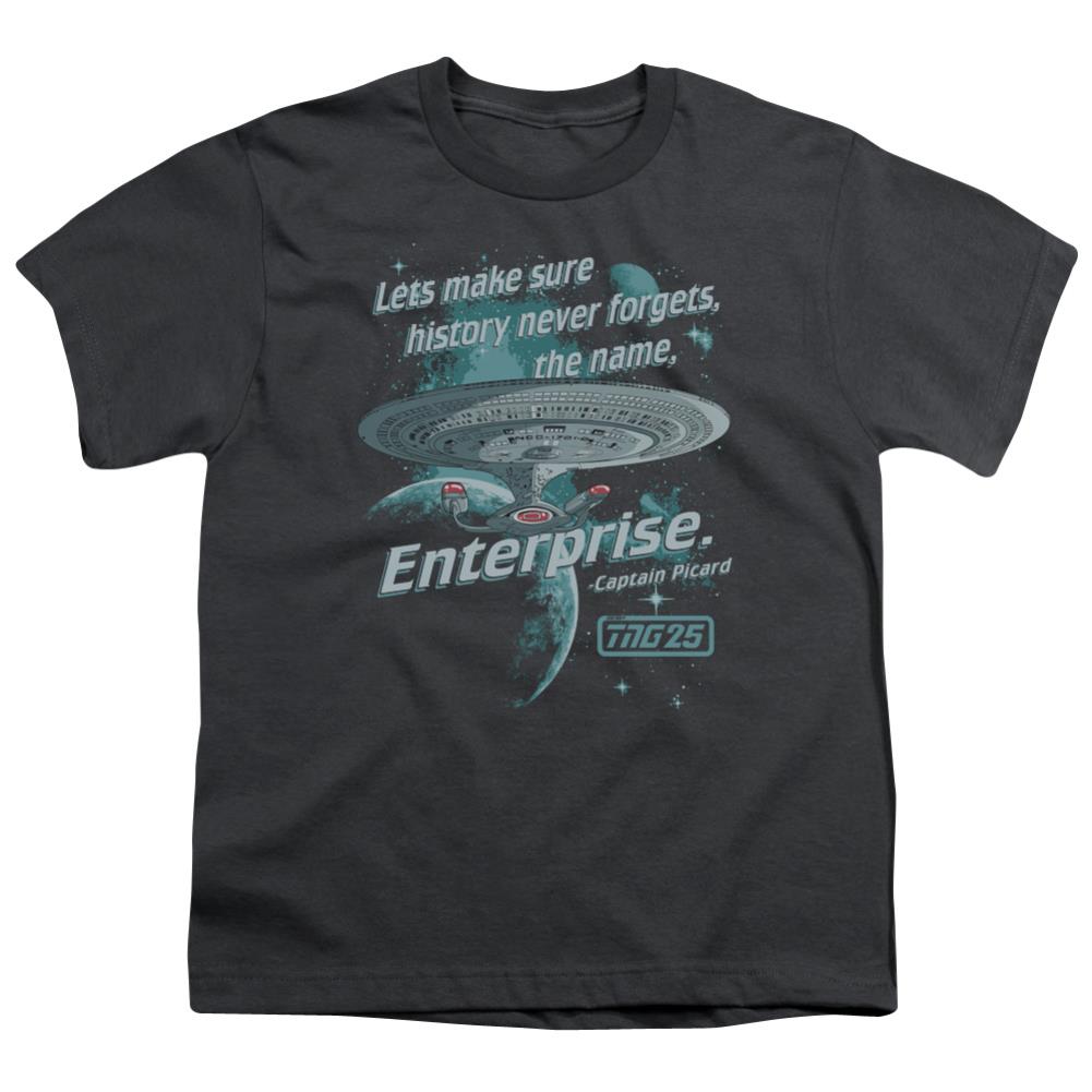 Star Trek Never Forget Youth 18/1 100% Cotton Short-Sleeve T-Shirt