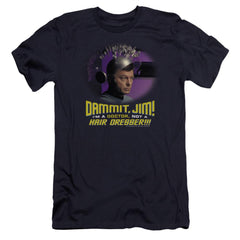 Star Trek Not A Hair Dresser Men's Ultra-Soft 30/1 Cotton Slim Short-Sleeve T-Shirt