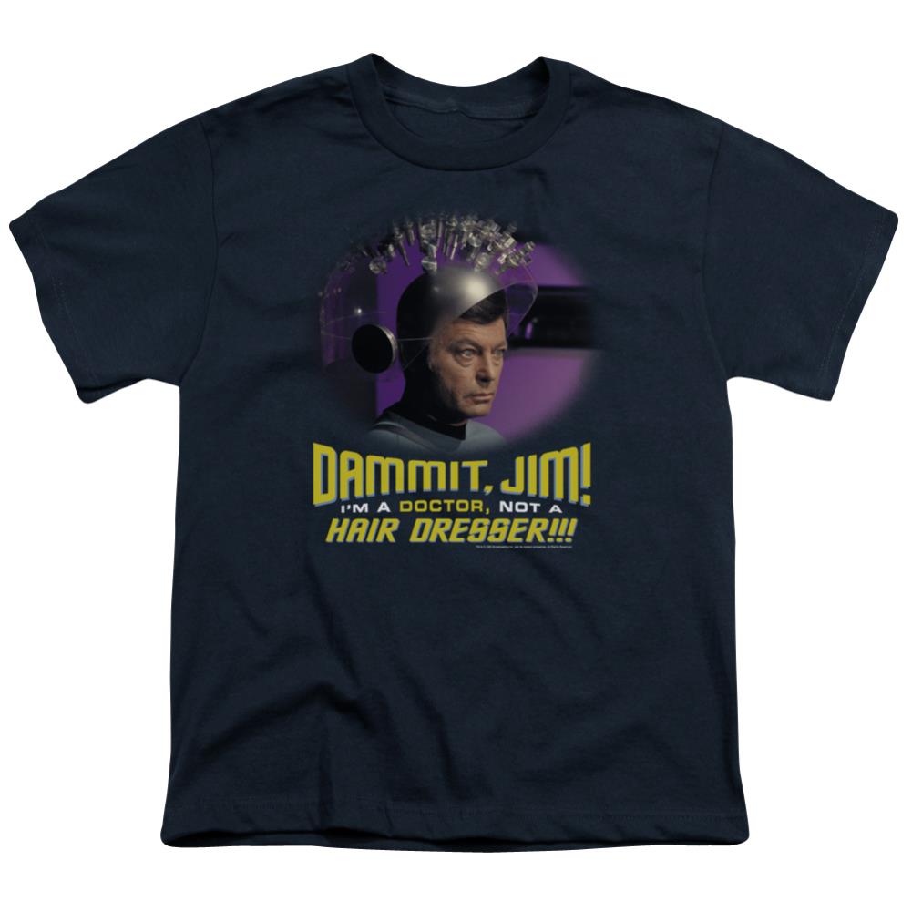 Star Trek Not A Hair Dresser Youth 18/1 100% Cotton Short-Sleeve T-Shirt