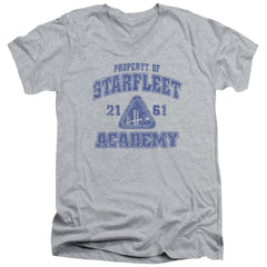 Star Trek Old School Men's 30/1 Cotton Slim V-Neck T-Shirt