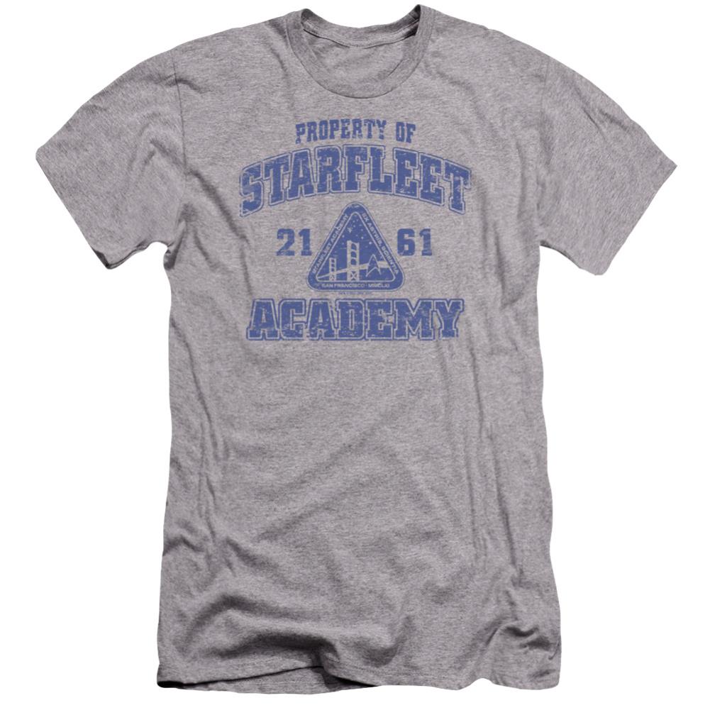 Star Trek Old School Men's Ultra-Soft 30/1 Cotton Slim Short-Sleeve T-Shirt