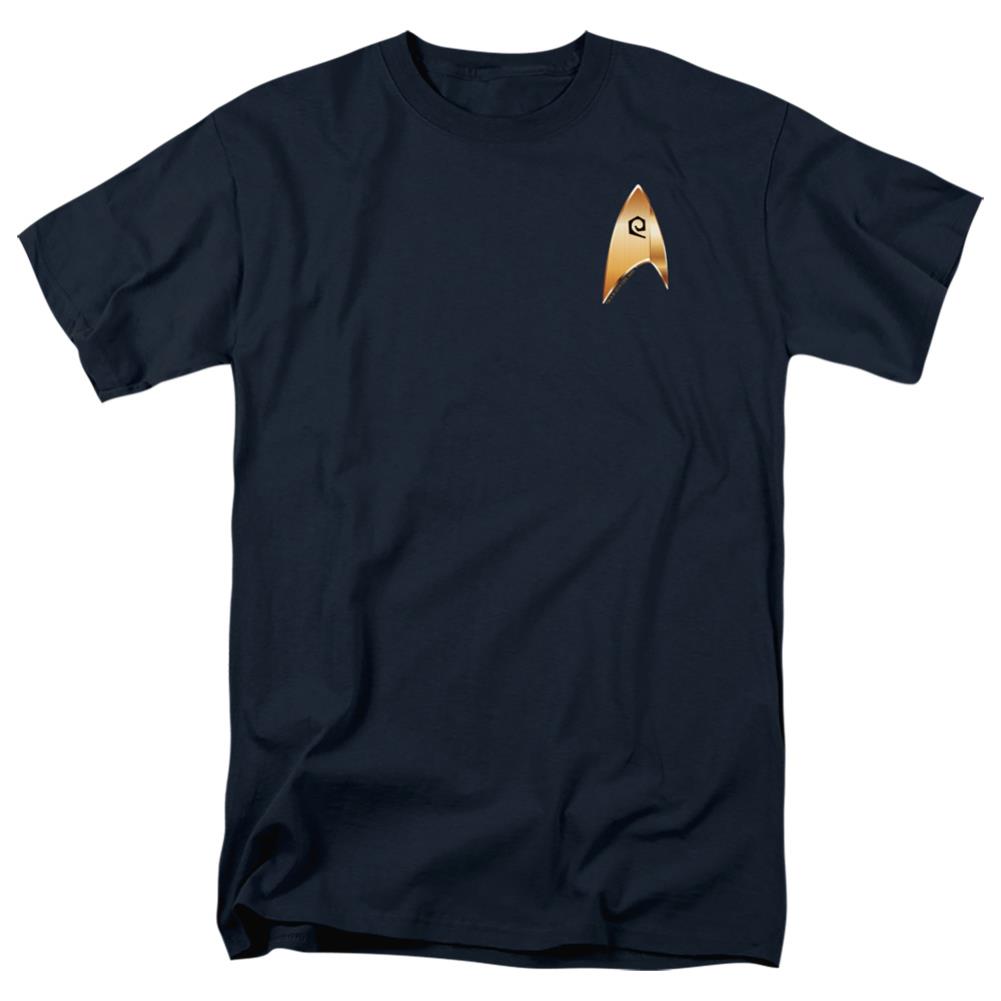 Star Trek Operations Badge Men's 18/1 Cotton Short-Sleeve T-Shirt