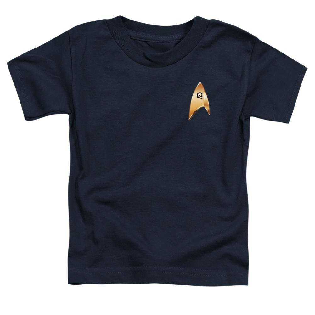 Star Trek Operations Badge Toddler 18/1 Cotton Short-Sleeve T-Shirt