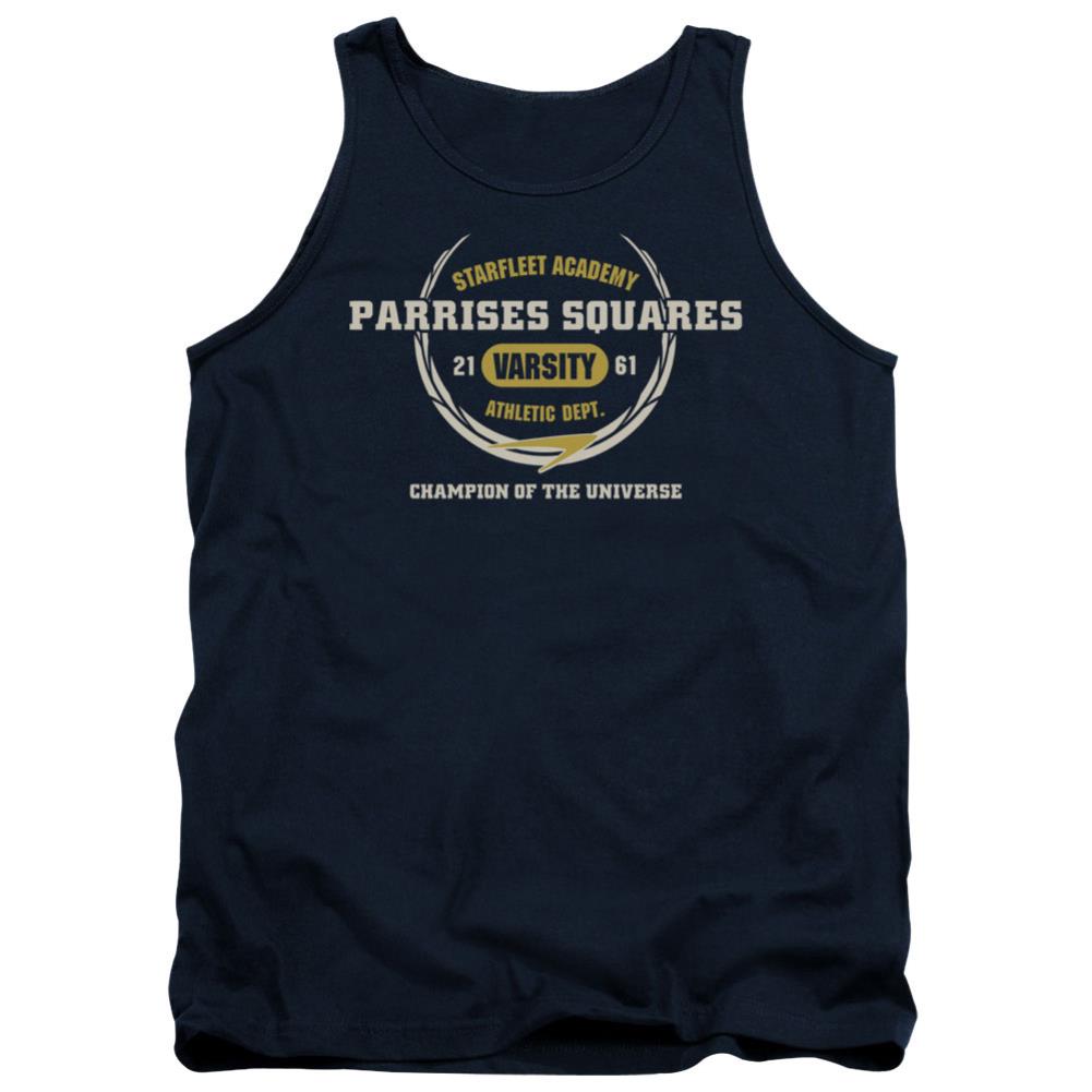 Star Trek Parrises Squares Men's 18/1 Cotton Tank Top