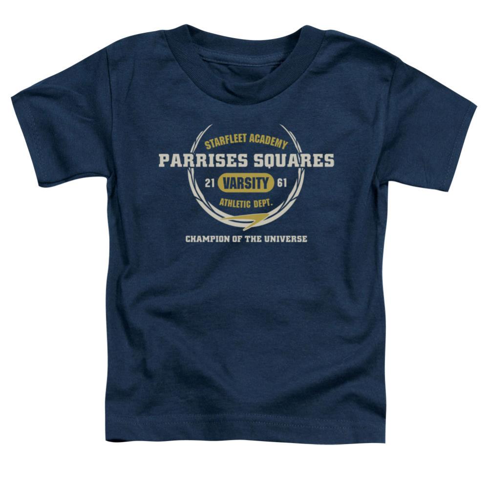 Star Trek Parrises Squares Toddler 18/1 Cotton Short-Sleeve T-Shirt