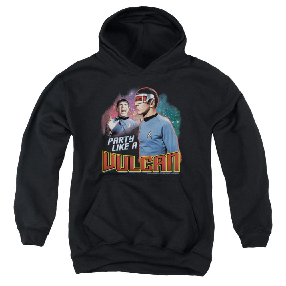 Star Trek Party Like A Vulcan Youth Cotton Poly Pull-Over Hoodie