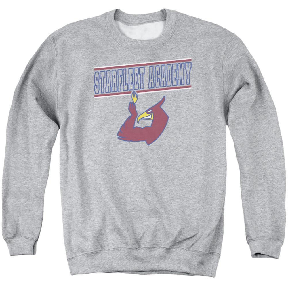 Star Trek Phoenix Men's Crewneck 50 50 Poly Long-Sleeve T-Shirt