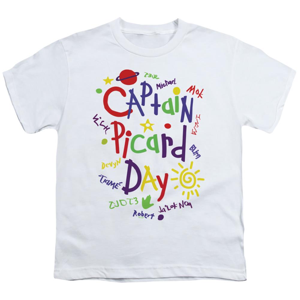 Star Trek Picard Day Youth 18/1 100% Cotton Short-Sleeve T-Shirt