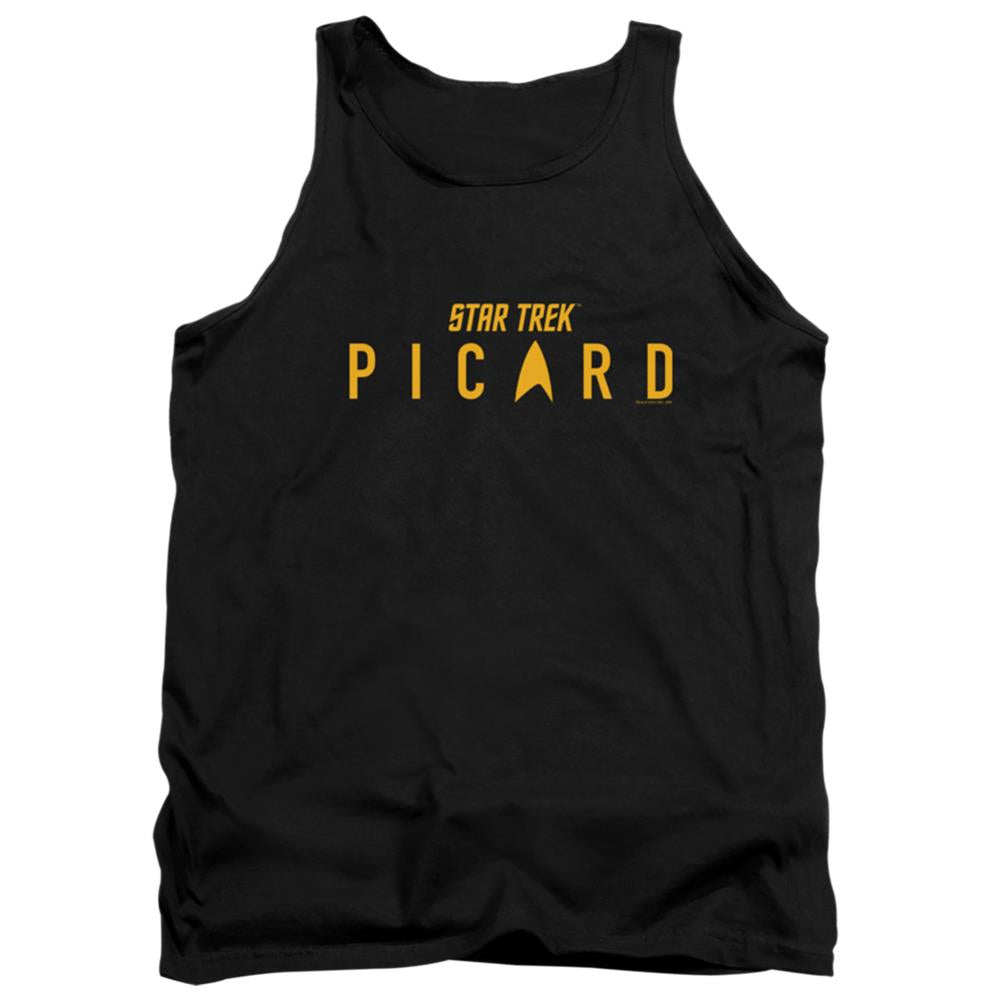 Star Trek Picard Logo Men's 18/1 Cotton Tank Top