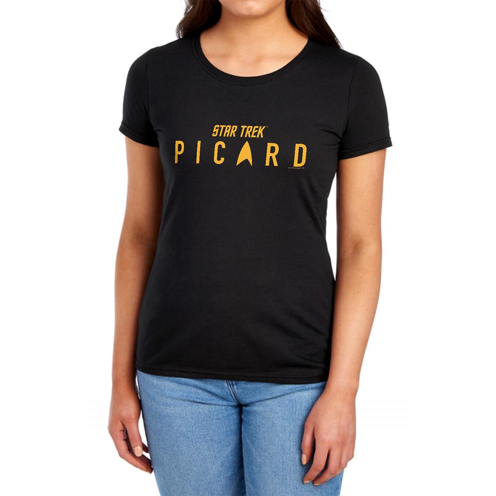 Star Trek Picard Logo Women's 18/1 Cotton Short-Sleeve T-Shirt