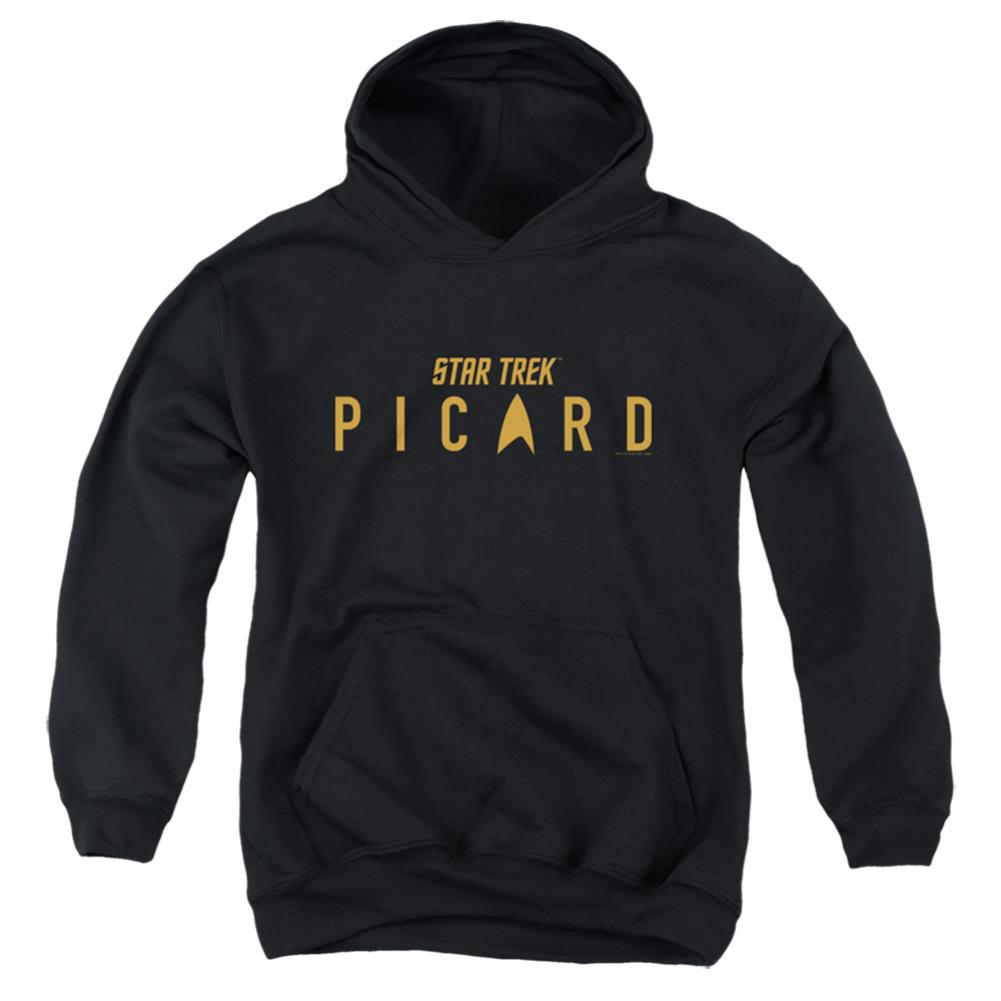 Star Trek Picard Logo Youth Cotton Poly Pull-Over Hoodie