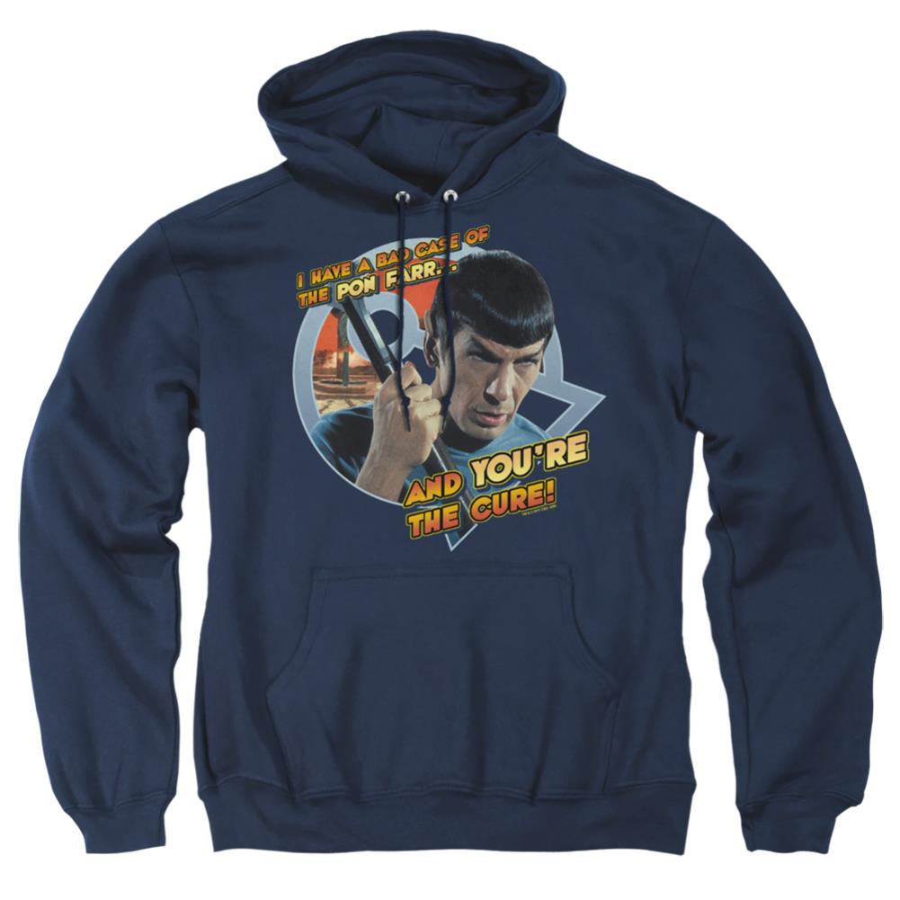 Star Trek Pon Far Men's Pull-Over 75 25 Poly Hoodie