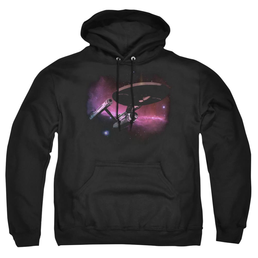 Star Trek Prime Directive Men's Pull-Over 75 25 Poly Hoodie
