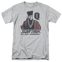 Star Trek Q Point Men's 18/1 Cotton Short-Sleeve T-Shirt
