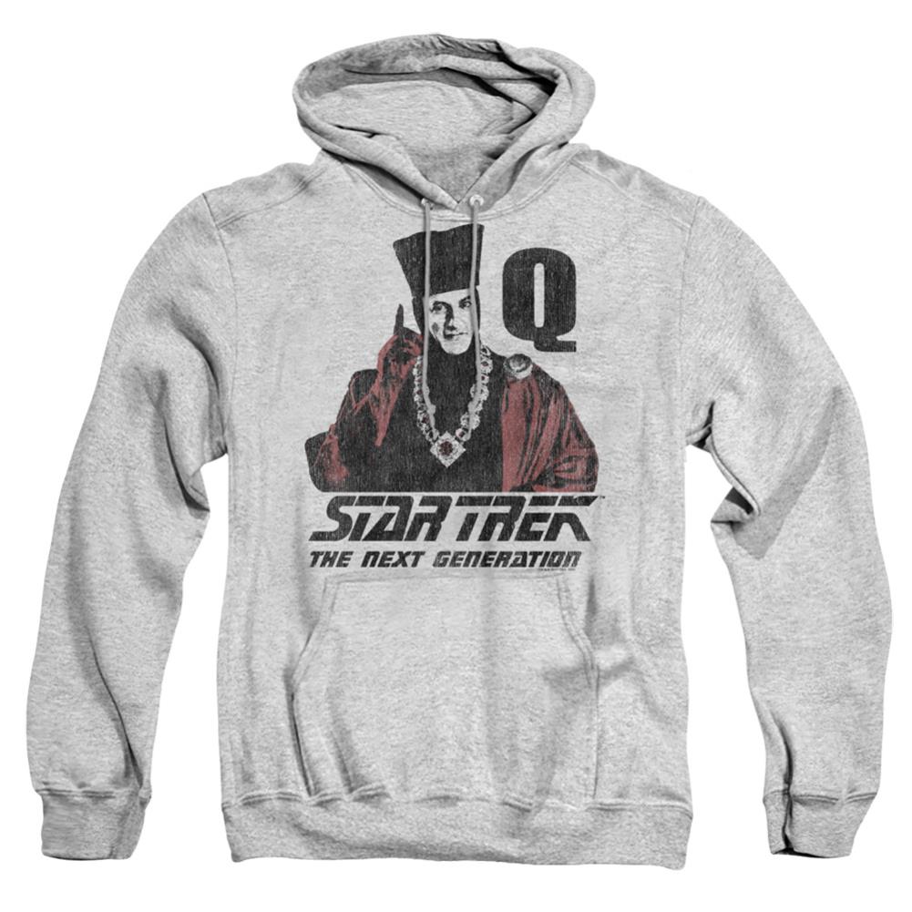 Star Trek Q Point Men's Pull-Over 75 25 Poly Hoodie