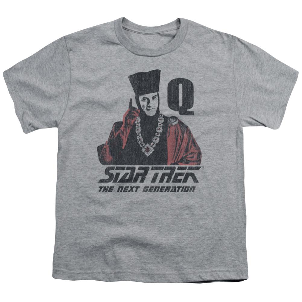 Star Trek Q Point Youth 18/1 100% Cotton Short-Sleeve T-Shirt