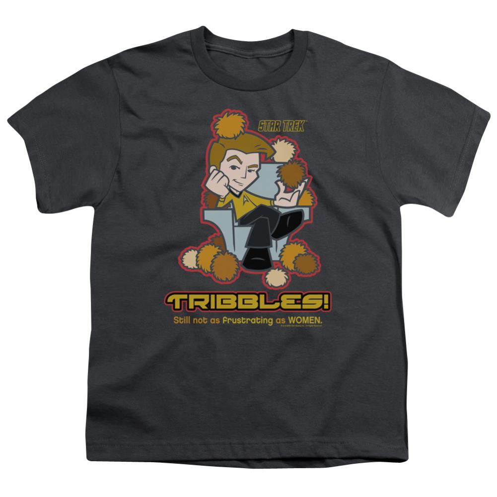 Star Trek Quogs Not As Frustrating Youth 18/1 100% Cotton Short-Sleeve T-Shirt