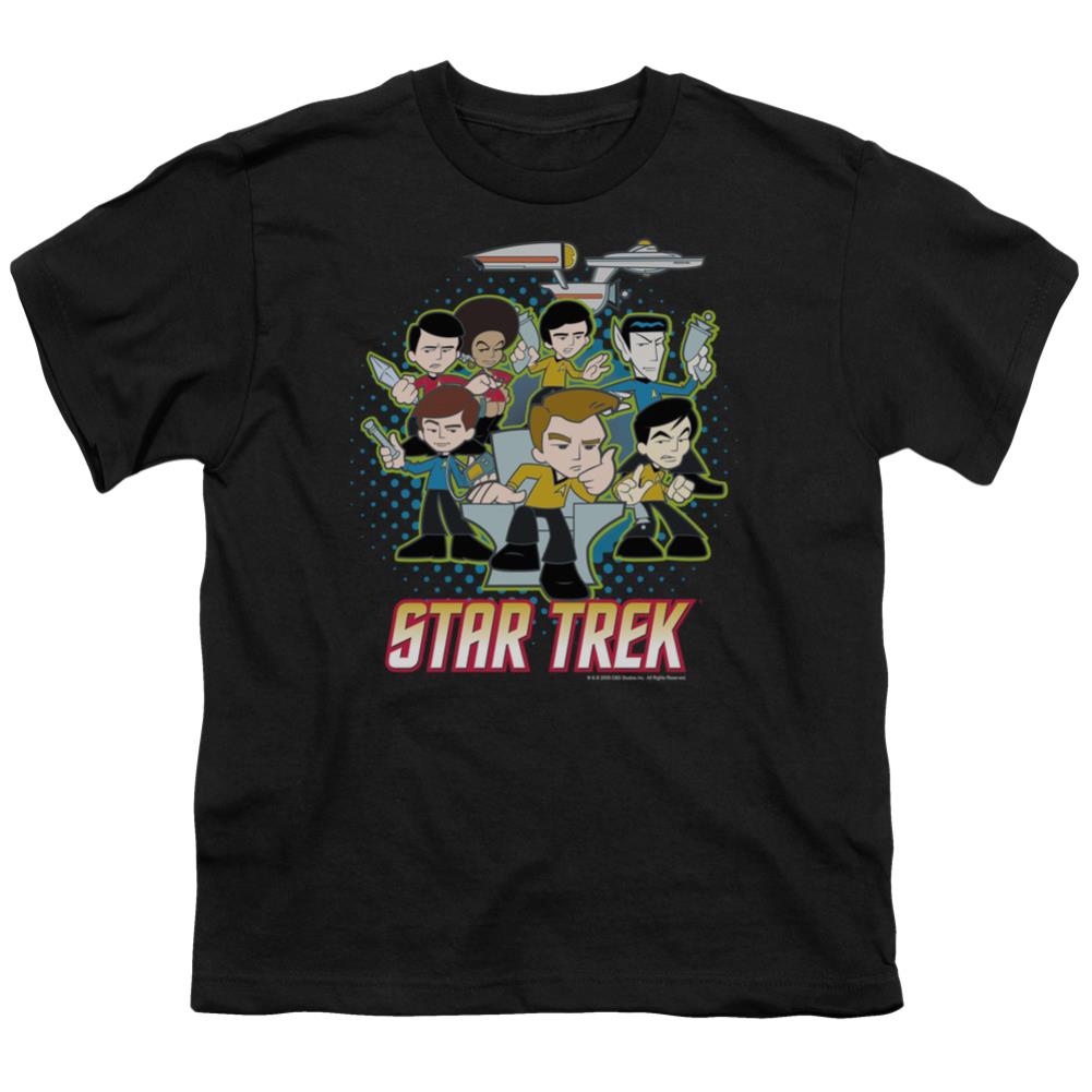 Star Trek Quogs Quogs Collage Youth 18/1 100% Cotton Short-Sleeve T-Shirt