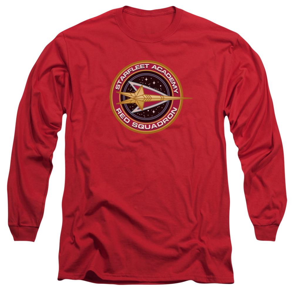 Star Trek Red Squadron Men's 18/1 Cotton Long-Sleeve T-Shirt