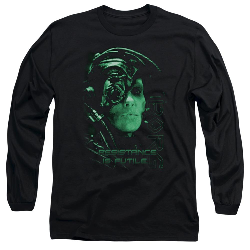 Star Trek Resistance Is Futile Men's 18/1 Cotton Long-Sleeve T-Shirt