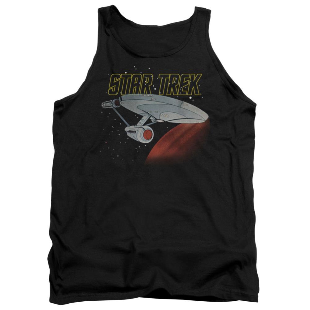Star Trek Retro Enterprise Men's 18/1 Cotton Tank Top