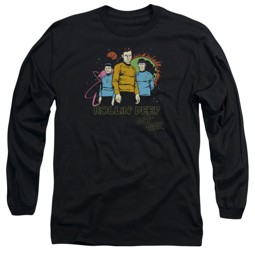 Star Trek Rollin Deep Men's 18/1 Cotton Long-Sleeve T-Shirt