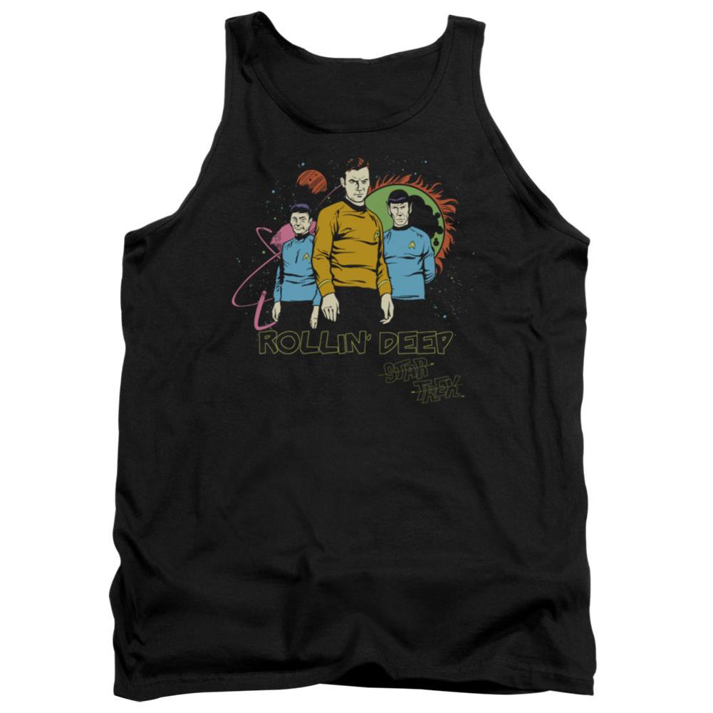 Star Trek Rollin Deep Men's 18/1 Cotton Tank Top