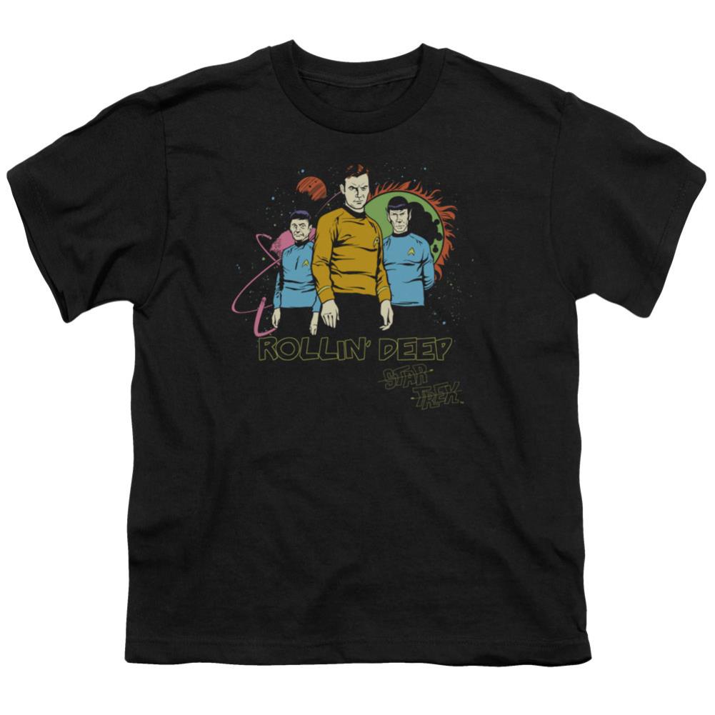 Star Trek Rollin Deep Youth 18/1 100% Cotton Short-Sleeve T-Shirt