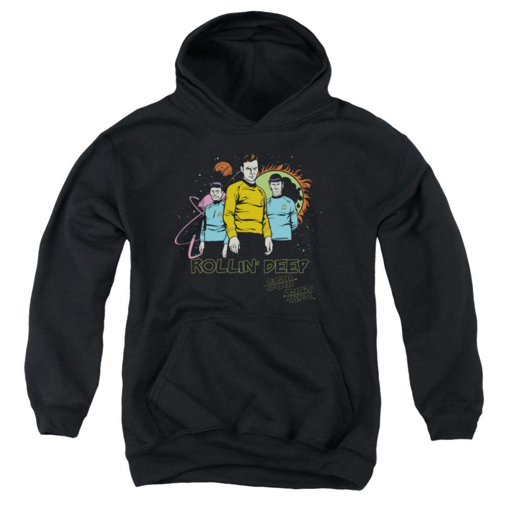 Star Trek Rollin Deep Youth Cotton Poly Pull-Over Hoodie