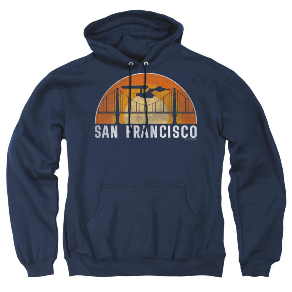 Star Trek San Francisco Trek Men's Pull-Over 75 25 Poly Hoodie