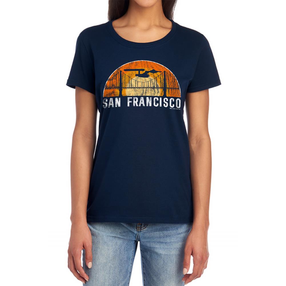Star Trek San Francisco Trek Women's 18/1 Cotton Short-Sleeve T-Shirt