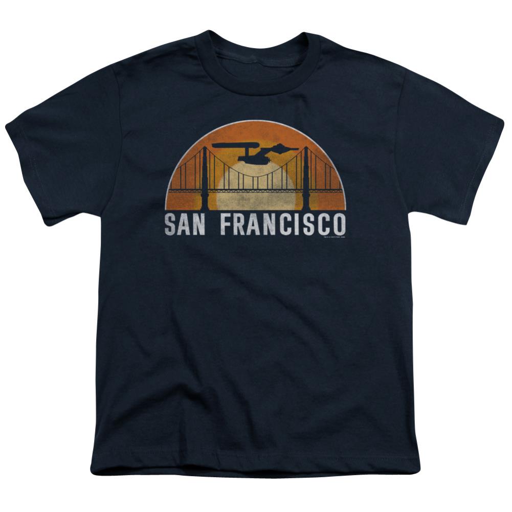 Star Trek San Francisco Trek Youth 18/1 100% Cotton Short-Sleeve T-Shirt