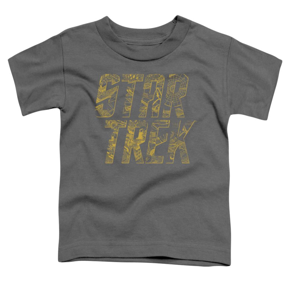 Star Trek Schematic Logo Toddler 18/1 Cotton Short-Sleeve T-Shirt