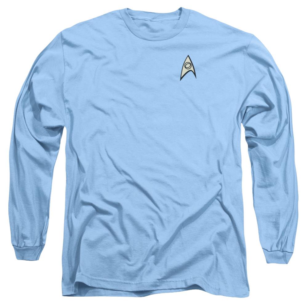 Star Trek Science Uniform Men's 18/1 Cotton Long-Sleeve T-Shirt