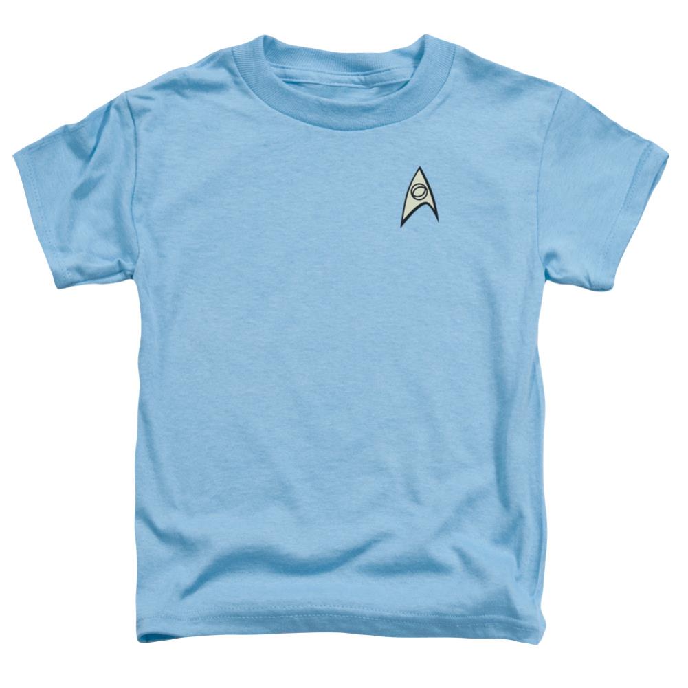 Star Trek Science Uniform Toddler 18/1 Cotton Short-Sleeve T-Shirt