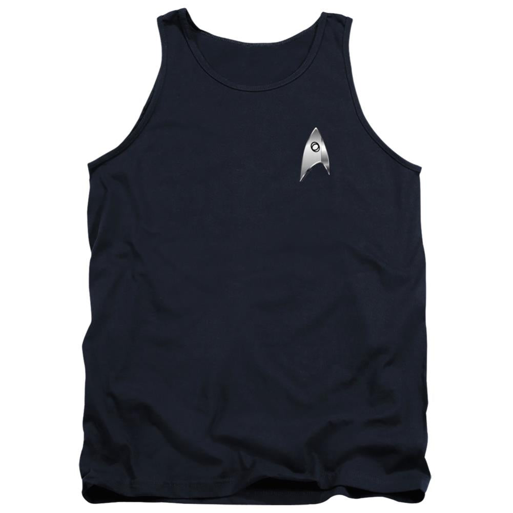 Star Trek Sciences Badge Men's 18/1 Cotton Tank Top